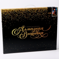 Алмазная мозаика с полным заполнением на холсте с подрамником &laquo;Самурай&raquo;, 40 х 50 см