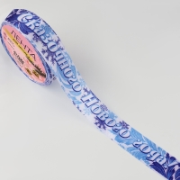 Лента атласная &laquo;Морозко&raquo;, 25 мм, 23 &plusmn; 1 м