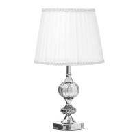 Лампа настольная "Алора" 1хЕ27 40Вт хром 26х26х45 см RISALUX