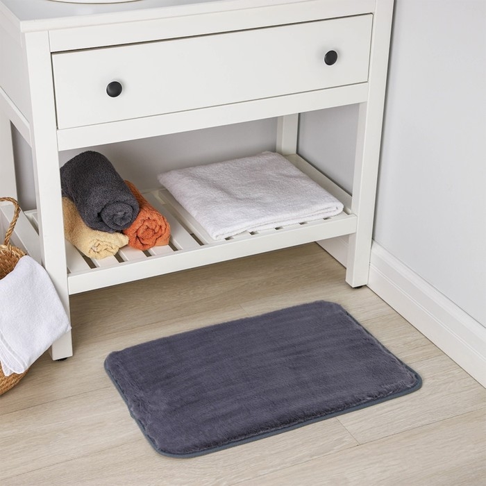 Коврик для дома SAVANNA «Элайза», 40×60 см, цвет серый Коврик для дома SAVANNA «Элайза», 40×60 см, цвет серый