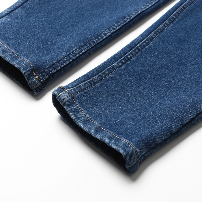 Джинсы для девочек, НАЧЁС, цвет синий, рост 158-164 см