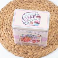 Банка для сыпучих продуктов Cake, 16×9,5×17,5 см, с окошком, цвет розовый Банка для сыпучих продуктов Cake, 16×9,5×17,5 см, с окошком, цвет розовый