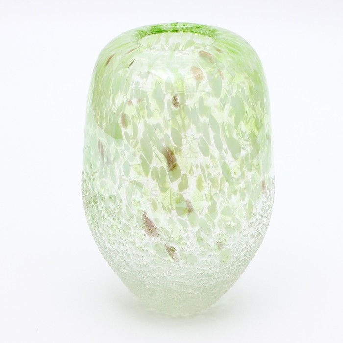 Ваза для цветов &laquo;Жасмин&raquo; из цветного стекла 20,5&times;13&times;13 см