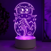 Светильник "Змейка" LED RGB от сети 8,5х9,5х14 см Светильник "Змейка" LED RGB от сети 8,5х9,5х14 см