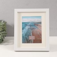 Фоторамка МДФ на 1 фото 13х18 см с паспарту "Феличита" белая 2х23х28 см Фоторамка МДФ на 1 фото 13х18 см с паспарту "Феличита" белая 2х23х28 см