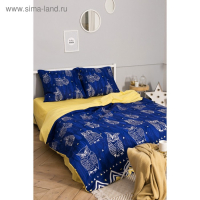 Постельное бельё "Этель" 2 сп Ушастые совы (вид 3) 175 х 215 см, 200 х 220 см, 70 х 70 - 2 шт