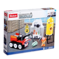 Конструктор Пожарный &laquo;Автономный разведчик&raquo;, 130 деталей