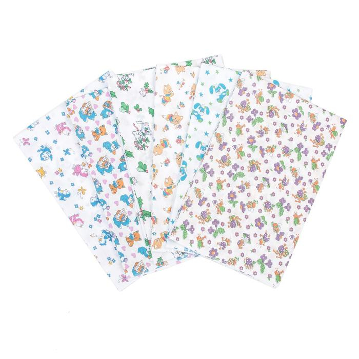 Набор пеленок (10 шт), 120х95 см, цвет МИКС Набор пеленок (10 шт), 120х95 см, цвет МИКС