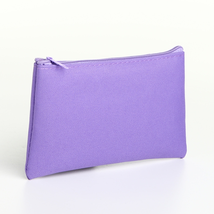 Косметичка на молнии, цвет сиреневый Косметичка на молнии, цвет сиреневый