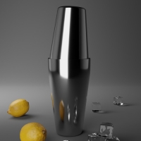 Бостонский шейкер из нержавеющей стали, 750+550 мл, 9×26,5 см, 304 сталь, цвет серебряный Бостонский шейкер из нержавеющей стали, 750+550 мл, 9×26,5 см, 304 сталь, цвет серебряный