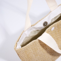 Сумка-тоут на молнии, цвет бежевый/бежевый Сумка-тоут на молнии, цвет бежевый/бежевый