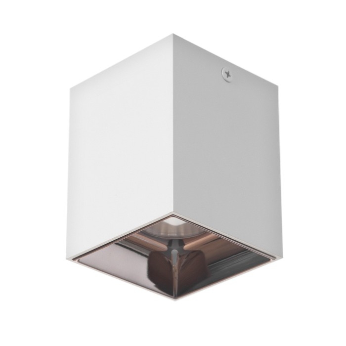 Светильник Светильник "Кубик" LED 4000К 10Вт DIM220 белый кофе 7,5х7,5х9,5см