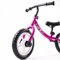 Беговел 12", детский облегченный, 2+, &laquo;Холодное сердце&raquo;, цвет фиолетовый