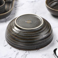 Салатник фарфоровый Magistro Urban, 600 мл, d=16 см, цвет серый Салатник фарфоровый Magistro Urban, 600 мл, d=16 см, цвет серый