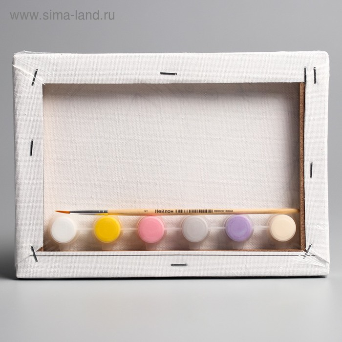 Картина по номерам для детей Картина по номерам для детей "Кошечка Мари" 21х15 см, Коты Аристократы