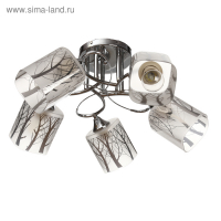 Люстра ГАЛЛОП 430551 5хE27 60Вт хром 40х40х20 см