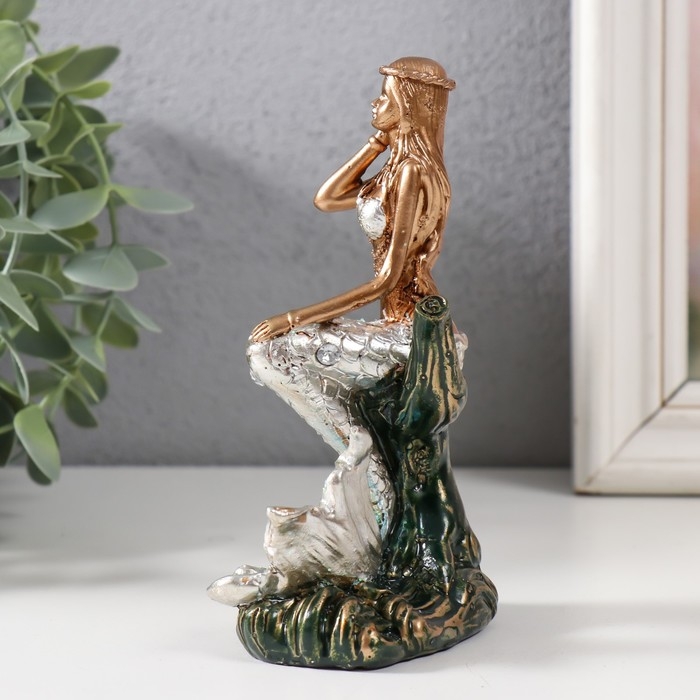 Сувенир полистоун Сувенир полистоун "Русалка на волне" МИКС 7,8х5,2х13,5 см