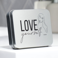Футляр для гигиенических средств &laquo;Love yourself&raquo;, 11,4 х 8,5 х 2,5 см