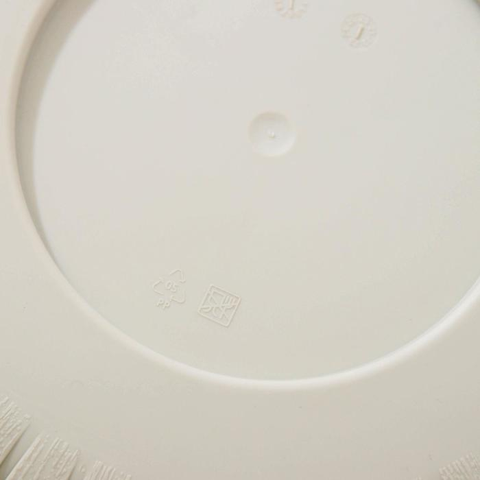 Кашпо &laquo;Шато&raquo;, 8 л, цвет белый ротанг