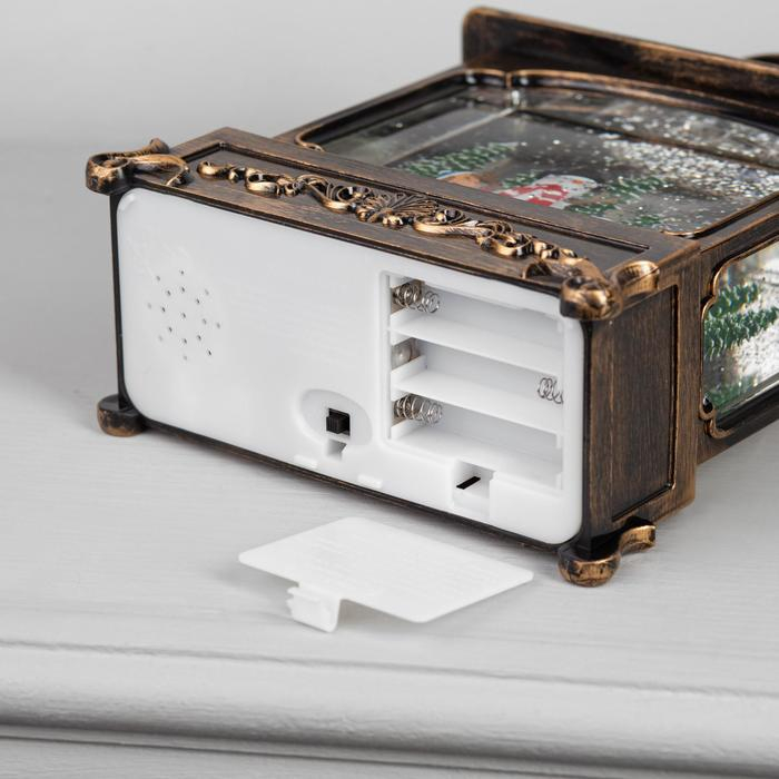 Светодиодная фигура «Снеговик и дети» 18 × 26 × 8 см, пластик, батарейки ААх3 (не в комплекте), USB, свечение тёплое белое Светодиодная фигура «Снеговик и дети» 18 × 26 × 8 см, пластик, батарейки ААх3 (не в комплекте), USB, свечение тёплое белое