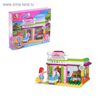 Конструктор «Розовая Мечта: зоомагазин», 195 деталей Конструктор «Розовая Мечта: зоомагазин», 195 деталей