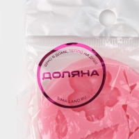 Молд Доляна «Цветок, лист и веточка», силикон, 5,5×0,9 см, цвет МИКС Молд Доляна «Цветок, лист и веточка», силикон, 5,5×0,9 см, цвет МИКС