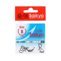 Крючки Saikyo KH-11004 Crystal BN № 8, 10 шт Крючки Saikyo KH-11004 Crystal BN № 8, 10 шт