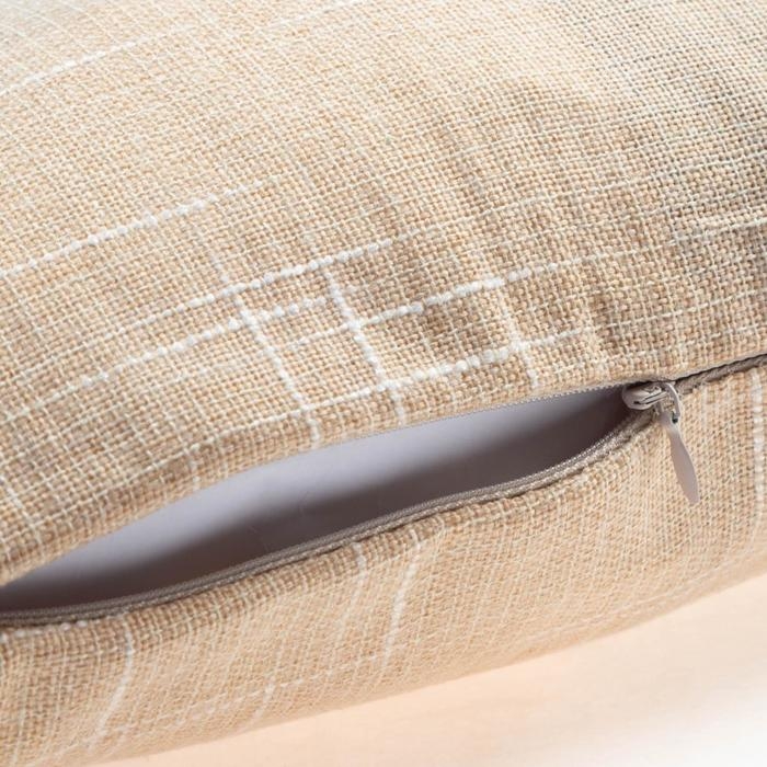 Наволочка декоративная Этель «Классика», цвет бежевый, 43*43 см, 100% п/э Наволочка декоративная Этель «Классика», цвет бежевый, 43*43 см, 100% п/э
