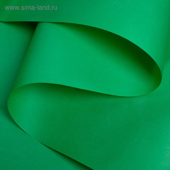 Бумага для декора и флористики, крафт, двусторонняя, травяная, зеленая, однотонная, рулон 1шт., 0,5 х 10 м Бумага для декора и флористики, крафт, двусторонняя, травяная, зеленая, однотонная, рулон 1шт., 0,5 х 10 м