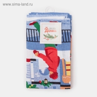 Новый год. Полотенце кухонное &laquo;Праздник в городе&raquo; 35х60см