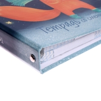 Тетрадь на кольцах, 160 листов в клетку "Волшебный лис", твёрдая обложка, глянцевая ламинация, со сменным блоком Тетрадь на кольцах, 160 листов в клетку "Волшебный лис", твёрдая обложка, глянцевая ламинация, со сменным блоком