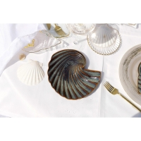 Блюдо керамическое сервировочное «Ракушка», d=20 см Блюдо керамическое сервировочное «Ракушка», d=20 см
