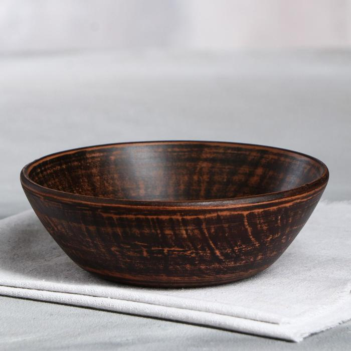 Салатник «Лира», гладкая, красная глина, 500 мл Салатник «Лира», гладкая, красная глина, 500 мл