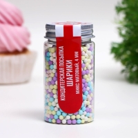 Посыпка кондитерская «Шарики микс», 4 мм, матовый, 50 г Посыпка кондитерская «Шарики микс», 4 мм, матовый, 50 г