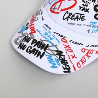 Кепка женская &laquo;Граффити&raquo;, цвета МИКС, р-р 56