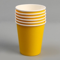 Набор посуды &laquo;С днём рождения&raquo;: салфетки 20 шт., стаканы 6 шт., тарелки 6 шт., золото