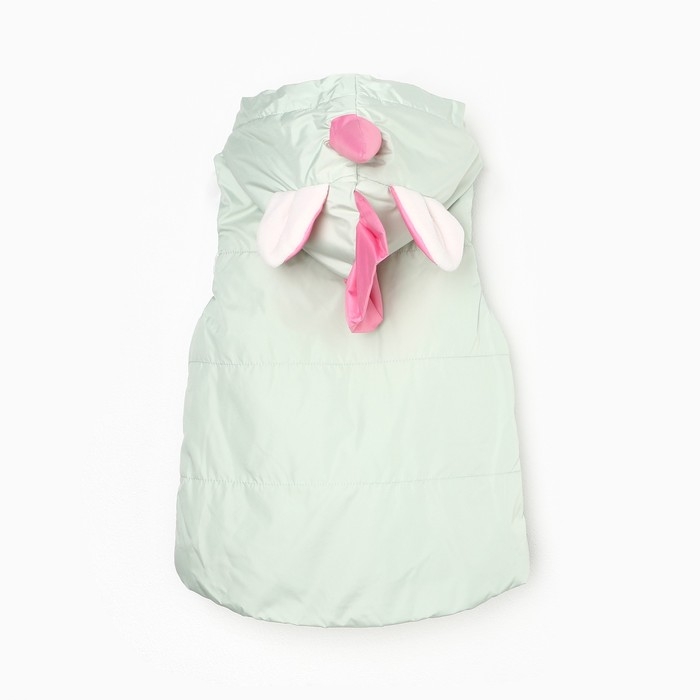 Жилет детский Единорожка, цвет мятный/розовый, рост 104 см