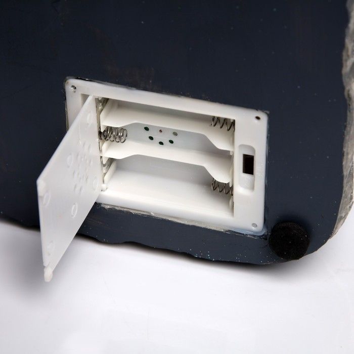 Светодиодная фигура &laquo;Новогодний фонтан&raquo; 23 &times; 18 &times; 13 см, полистоун, батарейки ААх3 (не в комплекте), USB, свечение тёплое белое