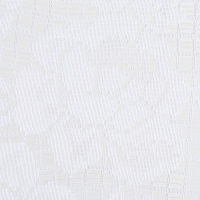 Тюль на кухню без шторной ленты, 170х167 см, цвет белый, 100% полиэстер