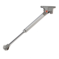 Газлифт 80N CAPPIO, с доводчиком, бесшумное открывание/закрывание, серый