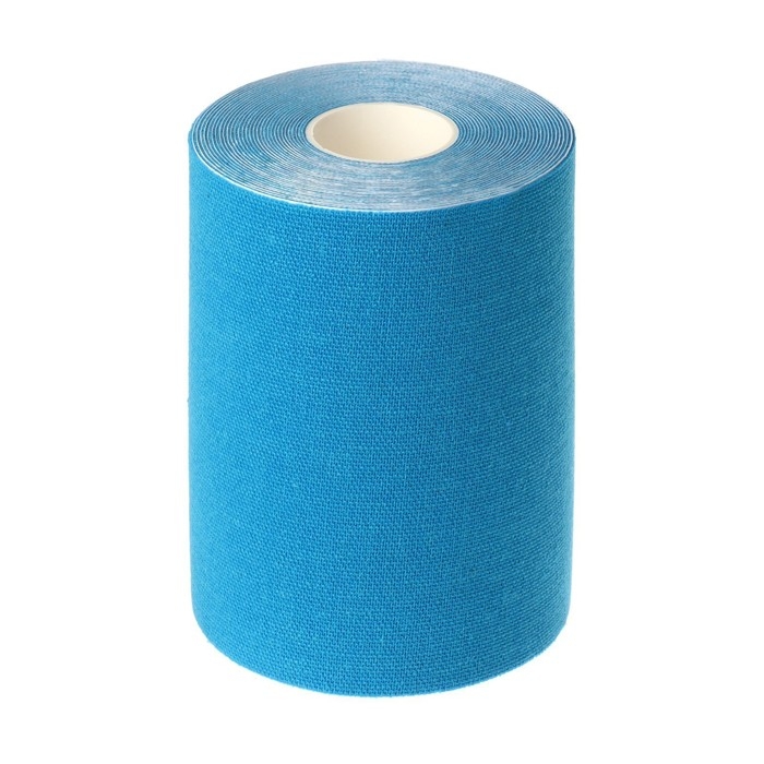 Кинезио - тейп, 10 см &times; 5 м, цвет синий