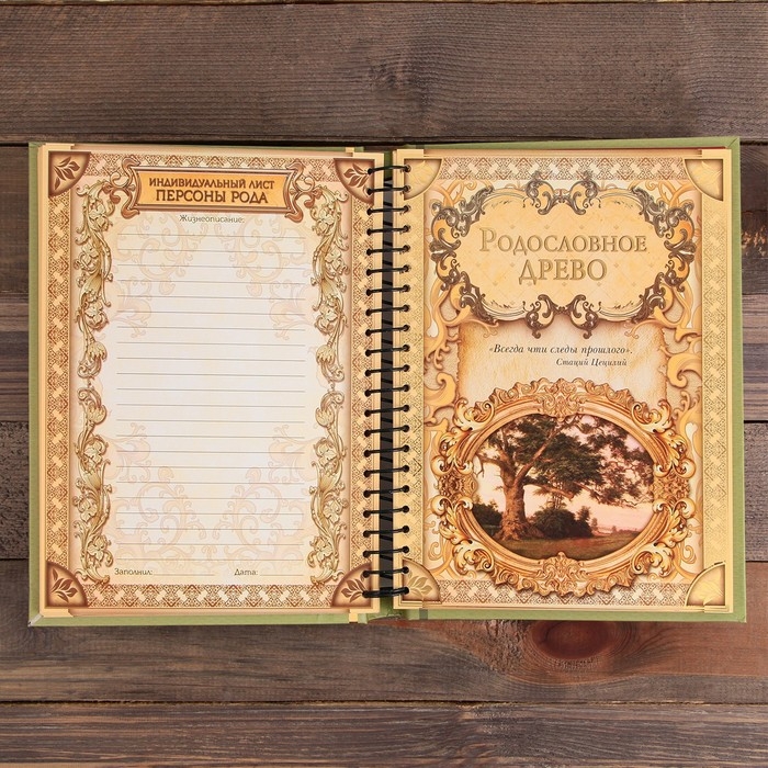 Родословная книга «Семейная летопись», 30 листов, 24,5 х 29,2 см Родословная книга «Семейная летопись», 30 листов, 24,5 х 29,2 см