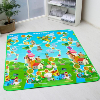 Игровой коврик для детей на фольгированной основе &laquo;Весёлый счёт&raquo;, размер 180х150x0,5 см, Крошка Я