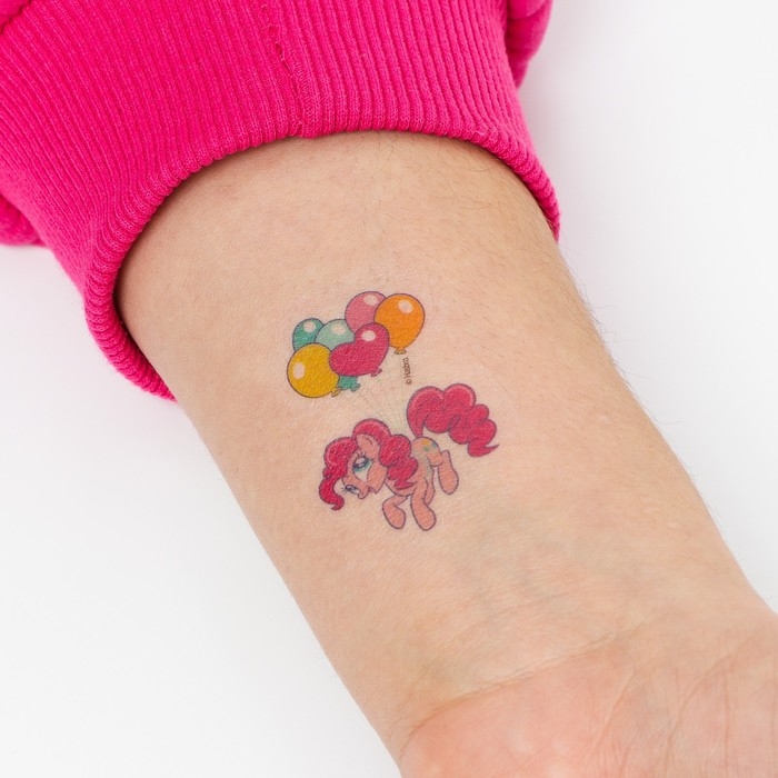 Адвент-календарь &laquo;Маленькая пони&raquo;, с детскими татуировками &mdash; 18 шт., My little pony