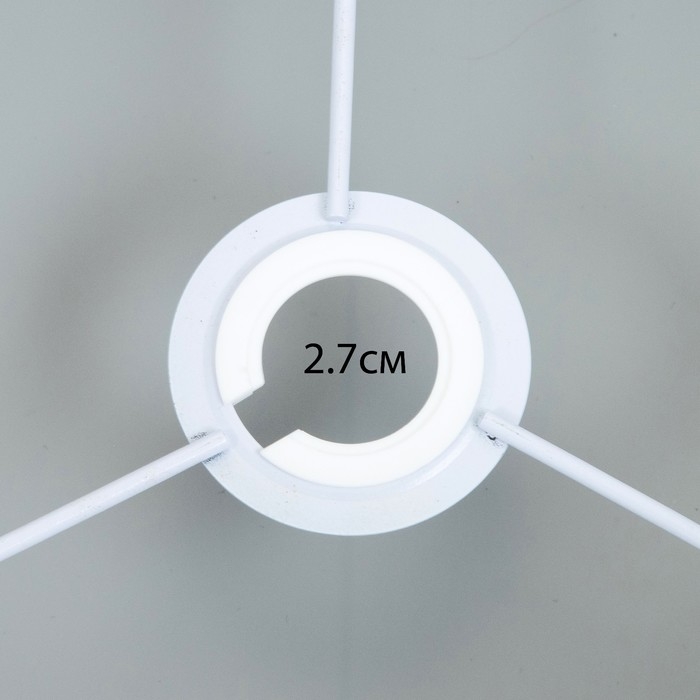 Абажур для торшера Абажур для торшера "Классика" Е27 песочный 40х40х22см