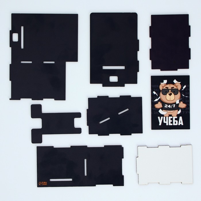 Органайзер для канцелярии с подставкой под телефон &laquo;Учеба&raquo;