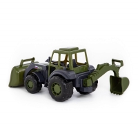 Трактор-экскаватор &laquo;Мастер&raquo; военный