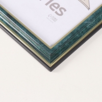 Фоторамка пластик "Офис 2" 21х30 см, малахит Фоторамка пластик "Офис 2" 21х30 см, малахит