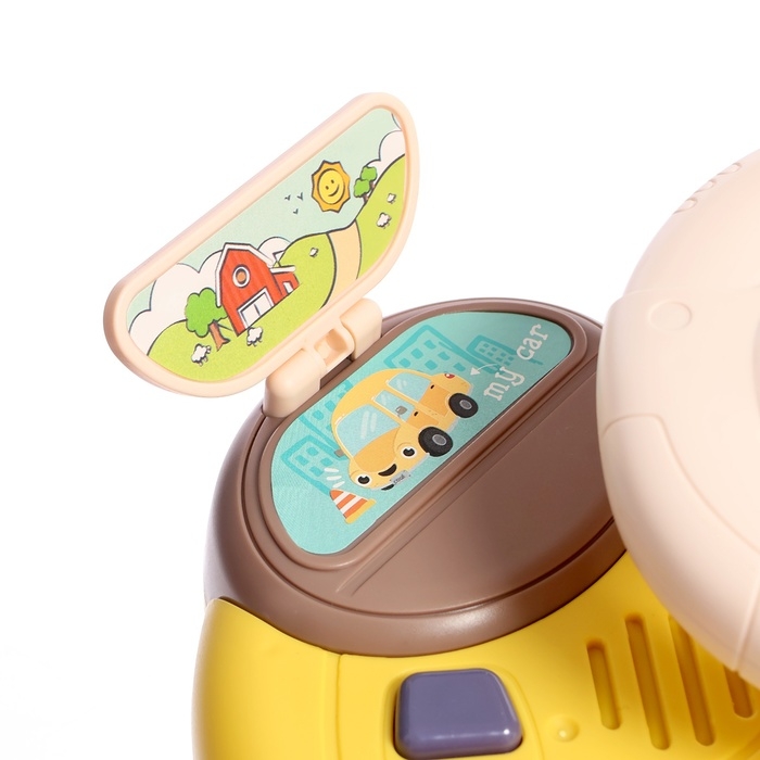 Музыкальный руль &laquo;Машинка&raquo;, световые, звуковые эффекты