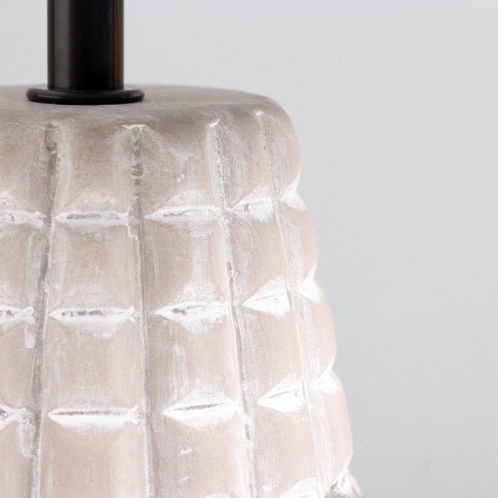 Настольная лампа "Сулитан" E14 40Вт бежевый-коричневый 20х20х33 см RISALUX